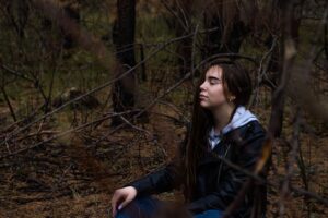 Photo Wealthy meditating